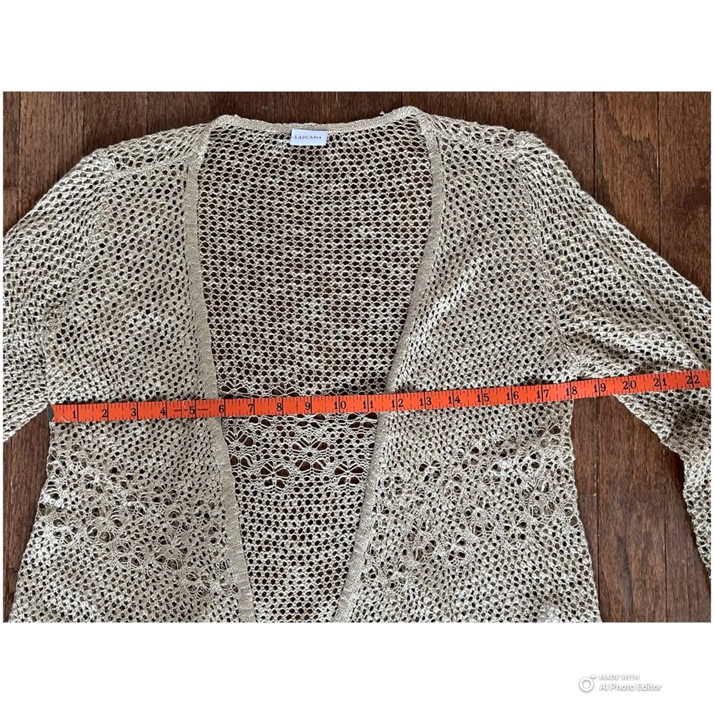 Lascana Knit Cardigan with Tie-Front - Picture 4 of 8